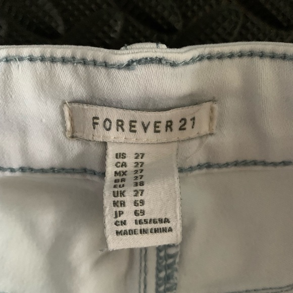 forever 21 high waisted jeans size 27 - Picture 2 of 3